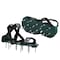 Gardenised Lawn and Garden Aerator Spike Shoe With 3 Metal Buckle Straps, Green Spiked Sandal QI004603.GN - alternate 2